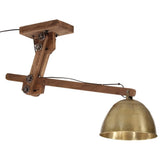 Ceiling Lamp 25 W Antique Brass 105x30x65-108cm E27 371922