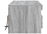 LED TV Cabinet Grey Sonoma Engineered Wood 897871