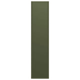 Firewood Rack Olive Green 50x23x100 cm Cold-rolled steel 864184
