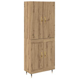 Highboard Artisan Oak 69.5 x 34 x 180 cm Engineered Wood 3416046