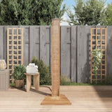 Garden Shower Solid Teak 70x75x204 cm 44667