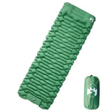 Self Inflating Camping Mattress with Pillow 1-Person Green 4007106