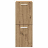 5 Piece Bathroom Furniture Set Artisan Oak Engineered Wood 3328914