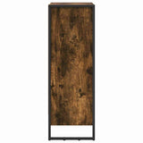 Book Cabinet Smoke Oak 60 x 30 x 86.5 cm Engineered Wood 886386