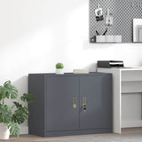Storage Cabinet Anthracite 90 x 40 x 70 cm Steel 891636