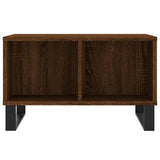 Coffee Table Brown Oak 60x50x36.5 cm Engineered Wood 830555