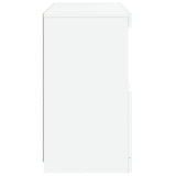 Sideboard with LED Lights White 60x37x67 cm 836651