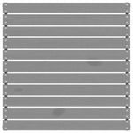 Garden Footstool Grey Solid Pinewood 806579