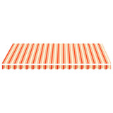 Replacement Fabric for Awning Yellow and Orange 3.5x2.5 m 312016