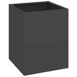 Garden Planter Black 32 x 32 x 40 cm Cold-rolled Steel 876343