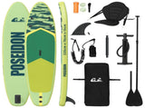 SUP Board with Seat 2-in-1 POSEIDON 335 x 76 x 15 cm Green for 42039130