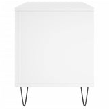 Record Cabinet White 100x38x48 cm Engineered Wood 831748