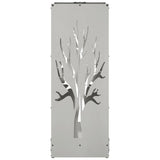 Firewood Rack 40x30x80 cm Stainless Steel 864229
