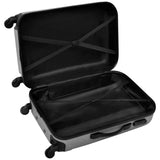 Three Piece Hardcase Trolley Set Silver 45.5/55/66 cm 91142