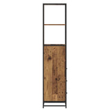 Bathroom Furniture Set with Drawer Old Wood 35 x 37.5 x 166 cm 883598