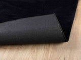 Rug OVIEDO Short Pile Black 240x340 cm 375563