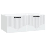 Wall-Mounted TV Cabinet White 78.5 x 41 x 30 cm Engineered Wood 899025