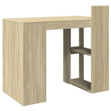 Office Desk Sonoma Oak 103.5x56.5x94 cm Engineered Wood 847977