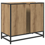 Bathroom Cabinet Artisan Oak 65 x 33 x 60 cm Engineered Wood 883625