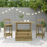 Garden Table 100x50x75 cm Impregnated Wood Pine 844912