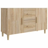 Sideboard Sonoma Oak 100x36x60 cm Engineered Wood 812513