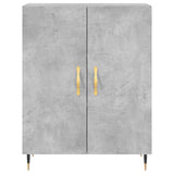Highboard Concrete Grey 69,5x34x180 cm Engineered Wood 3195663