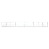 Chicken Coop Silver 1000 x 150 x 100 cm Galvanised Steel 3434664