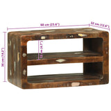 TV Cabinet Multicolour 60 x 32 x 36 cm Solid Reclaim wood 4104542