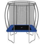 ZNTS Trampoline Set Rectangular 274x183x76 cm 150 kg 92451