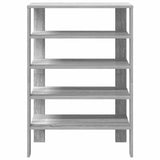 ZNTS Shoe Rack Grey Sonoma 61x32x87.5 cm Engineered Wood 859856