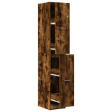Apothecary Cabinet Smoked Oak 30x41x174,5 cm Engineered Wood 3309631