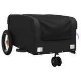Bike Trailer Black 30 kg Iron 94059