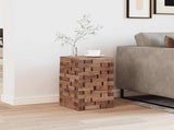 Stool Natural 29 x 29 x 48 cm Solid Reclaim wood 42012388