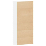 Shoe Cabinet with Door White 80 x 35.5 x 180 cm Engineered wood 3333836