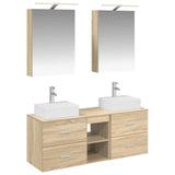 Bathroom Furniture Set 5 pcs Sonoma Oak 3406793
