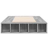 Bed Frame without Mattress Grey Sonoma 90x200 cm 3280522