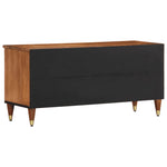 TV Cabinet 100x33x46 cm Solid Wood Mango 358300