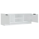 TV Cabinet White 102x35x36.5 cm Engineered Wood 811511