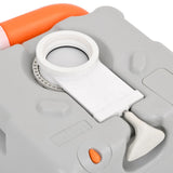 Portable Camping Toilet Grey and White 2212 L HDPE 154405