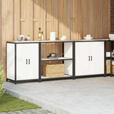 Kitchen Storage Set HATTEM 3 pcs White Cold-rolled Steel 3392674