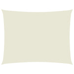 Sunshade Sail Oxford Fabric Rectangular 3.5x4.5 m Cream 135214