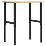 Workbench 80x60x cm Solid Wood Oak 3309694