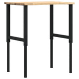 Workbench 80x60x cm Solid Wood Oak 3309694