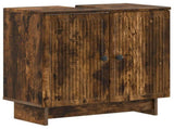 Bathroom Sink Cabinet EDE Smoked Oak 59.5 x 31.5x 59 cm 895910
