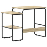 Desk with Storage Sonoma Oak 100 x 50 x 75 cm 8007991