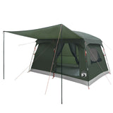 Family Tent with Roof Army Green 380 x 260 x 190 cm Polyester 42028496