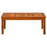 ZNTS Garden Coffee Table 90x50x36 cm Solid Acacia Wood 316400