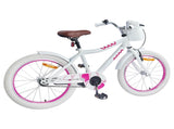 Kids Bike 20 Inches for 6-11 Years Old White 42009546