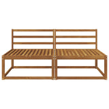 2 Piece Outdoor Middle Sofa Natural 158 x 83 x 73 cm 900536