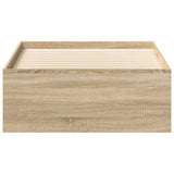 Bed Frame without Mattress Sonoma Oak 90x190 cm Single 3203840